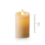 شمعة ديكور مودرن بحجارة قلم بمقاس 12 سم