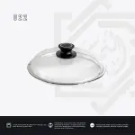 غطاء AMT زجاج دائري حراري – مقاس 22 سم