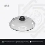 غطاء AMT زجاج دائري حراري – مقاس 24 سم