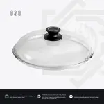 غطاء AMT زجاج دائري حراري – مقاس 30 سم