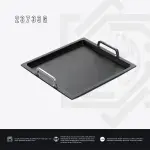 جريل AMT مستطيل سطحي سادة بيد – مقاس 33×36 سم