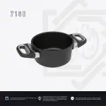 حلة AMT بالغطاء – مقاس 16 ارتفاع 8.5سم