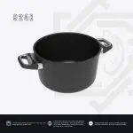 حلة AMT بالغطاء – مقاس 24 ارتفاع 14سم