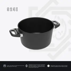 حلة AMT بالغطاء – مقاس 24 ارتفاع 14سم