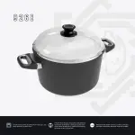 حلة AMT بالغطاء – مقاس 26 ارتفاع 15سم