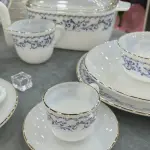 طقم أركوبال تيلاندي 58 قطعة ماتشينج Lanna Pearl