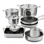 طقم حلل Fissler ستيل تيتانيوم 14 قطعة