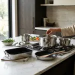 طقم حلل Fissler ستيل تيتانيوم 14 قطعة