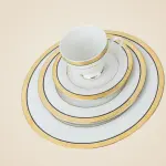 طقم سفرة رويال الفريدو 112 قطعة بورسلين – MO:005G