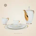 طقم سفرة رويال الفريدو 112 قطعة بورسلين – MO:009