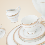 طقم سفرة رويال الفريدو 112 قطعة بورسلين – MO:010