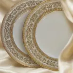 طقم سفرة رويال الفريدو 112 قطعة بورسلين – MO:013