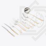 سيرفيس برتغالي هيردمار 75 قطعة – ذهبي وفضي ماط – 248