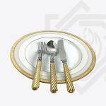 سيرفيس برتغالي هيردمار 75 قطعة – دهبي لامع – 401