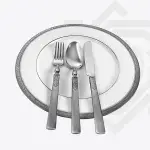 سيرفيس برتغالي هيردمار 75 قطعة – فضي ماط – 996