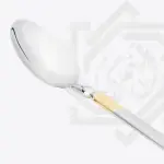 طقم توزيع هيردمار 6 قطع استانلس ستيل فضي وذهبي ماط – 897