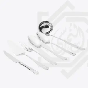 طقم توزيع هيردمار 6 قطع استانلس ستيل فضي ماط – 494