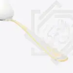 طقم توزيع هيردمار 6 قطع استانلس ستيل فضي وذهبي – 386