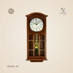 ساعة كلاسيك Big Ben خشب انجليزي بندول - بني