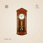 ساعة كلاسيك Big Ben خشب انجليزي بندول - بني
