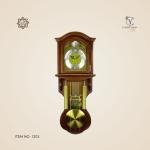 ساعة كلاسيك Big Ben خشب انجليزي بندول - بني