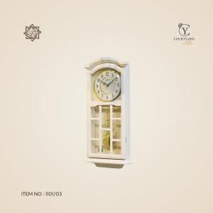 ساعة كلاسيك Big Ben خشب انجليزي بندول - وايتي