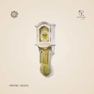 ساعة كلاسيك Big Ben خشب انجليزي بندول - وايتي