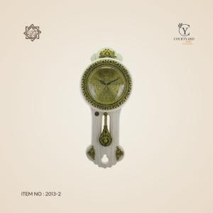 ساعة حائط Big Ben كلاسيك خشب بندول -وايتي