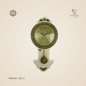 ساعة حائط Big Ben كلاسيك خشب بندول -وايتي