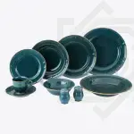 طقم عشاء نوريتاكي بورسلين 40 قطعة – جنزاري مذهب فاخر