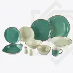 طقم عشاء أورجانيك رويال ألفريدو 36 قطعة بورسلين – كود: 01030017