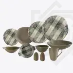 طقم عشاء أورجانيك رويال ألفريدو 36 قطعة بورسلين – كود: 24082