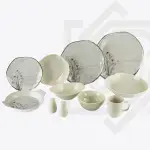 طقم عشاء أورجانيك رويال ألفريدو 36 قطعة بورسلين – كود: OR-05