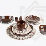 طقم عشاء أورجانيك رويال ألفريدو 36 قطعة بورسلين – كود: OR-07