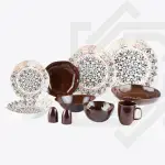 طقم عشاء أورجانيك رويال ألفريدو 36 قطعة بورسلين – كود: OR-07