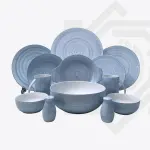 طقم عشاء رويال ألفريدو 36 قطعة – كوب جراي