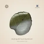 طقم جاتورة رويال الفريدو 3 قطع ورق شجر زجاج