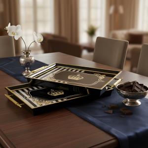 طقم صواني تقديم رويال ألفريدو – 2 قطعة