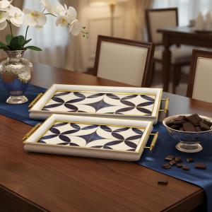 طقم صواني تقديم رويال ألفريدو – 2 قطعة