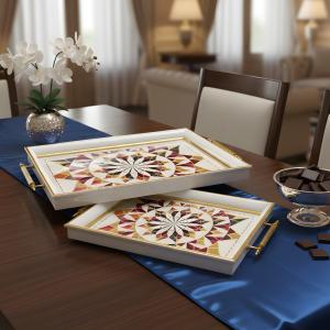 طقم صواني تقديم رويال ألفريدو – 2 قطعة