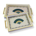 طقم صواني تقديم رويال ألفريدو – 2 قطعة