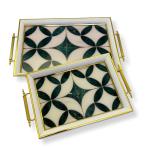 طقم صواني تقديم رويال ألفريدو – 2 قطعة