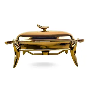 سيرفنج ديش مستطيل رويال ألفريدو – ستانلس ستيل بطاجن حراري