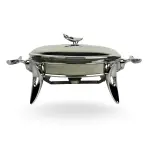 سيرفنج ديش بيضاوي رويال ألفريدو – ستانلس ستيل بطاجن حراري